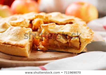 Foto d'archivio: Homemade Baked Apple Pie