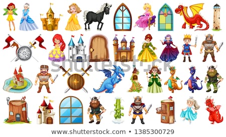 Zdjęcia stock: Fairytale Characters At The Palace