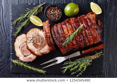 ストックフォト: Porchetta - Italian Roasted Pork