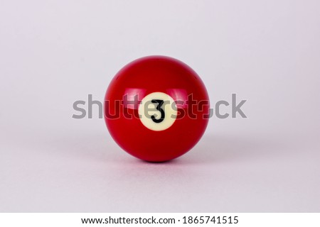 ストックフォト: Billiard Balls Isolated On White Background High Quality Photorealistic Vector Illustration