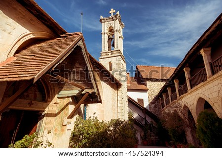 商業照片: Chrysoroyiatissa Monastery Dedicated To Our Lady Of The Golden