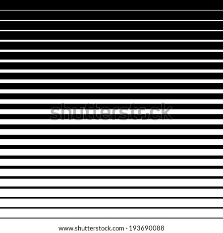 Foto stock: Vector Seamless Black And White Halftone Lines Pattern Abstract Geometric Retro Background Design