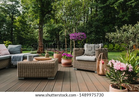 Stock photo: Garden Furniture