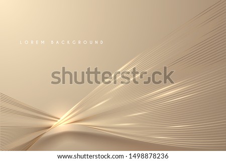 Foto stock: Red Abstract Art Background Silk Texture And Wave Lines In Moti