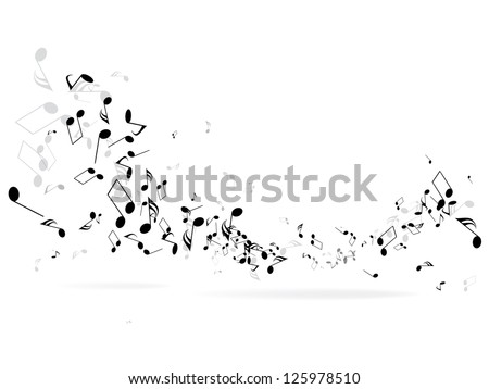 Stock photo: Cartoon Vector Doodles Disco Music Illustration Toned Musical Funny Picture
