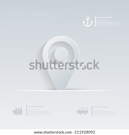 Bed Hotel Theme Holidays Template Infographic Or Website Layout Zdjęcia stock © LittleCuckoo