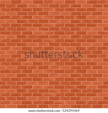 Stockfoto: Red Brick Stone Exterior And Interior Decoration Building Mater