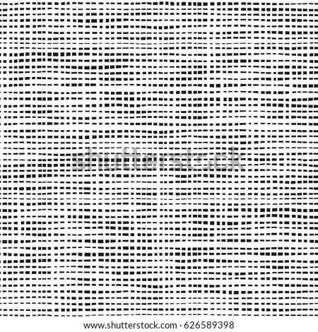 Stock photo: Hand Drawn Seamless Repeating Pattern With Checker Lines Tiling Grungy Freehand Background Texture