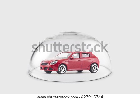 Zdjęcia stock: Concept Of Car Insurance