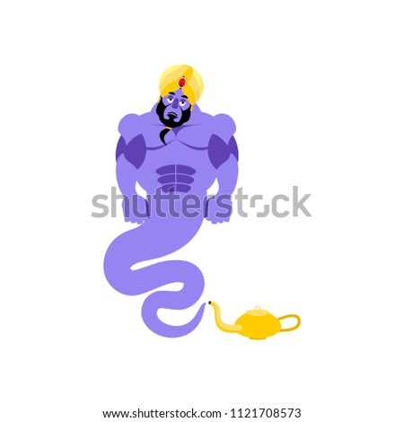 Stock foto: Genie Sad Emoji Magic Ghost Sorrowful Emotion Arabic Magic Spi