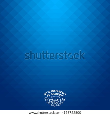 Stockfoto: Abstract Triangular Geometric Blue Background