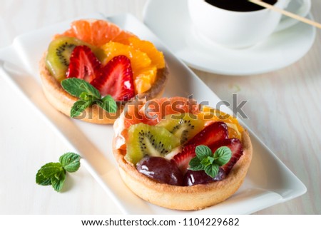 Stockfoto: Fruit Tart