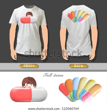 Stok fotoğraf: White Short Sleeved Shirt Business Men About The Sickness