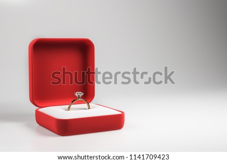 [[stock_photo]]: Ring In Box