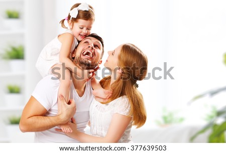 Stock photo: Happy Family Portrait