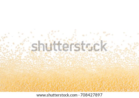 Stock photo: Couscous Cereals As Decorative Border Isolated Top View Closeup