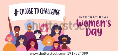 Stock photo: Vector Background For International Womens Day - 8th Of March