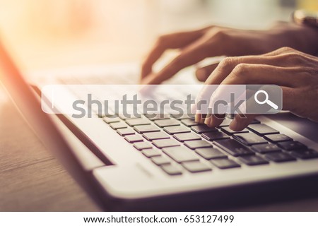 Foto stock: Internet Search