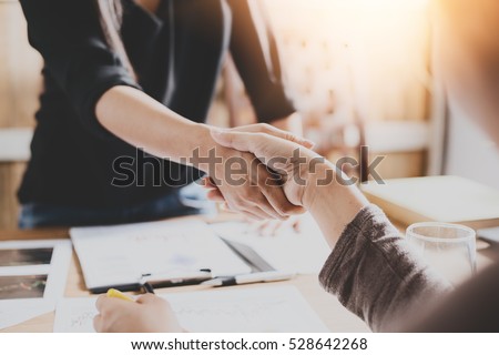 Stock photo: Talk To The Hand - Business Woman