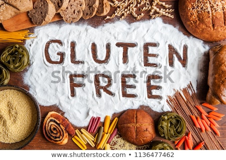 Stock photo: Gluten Free Rice Flour Grain And Noodle