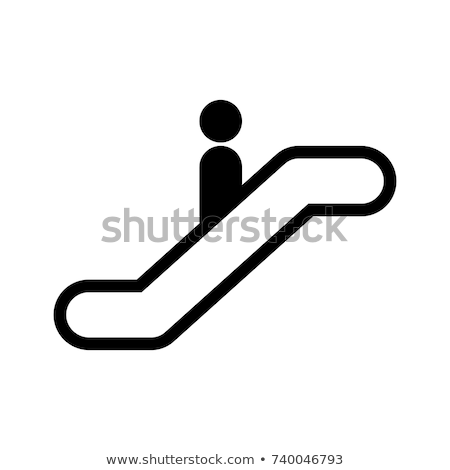 [[stock_photo]]: Passengers On Escalator