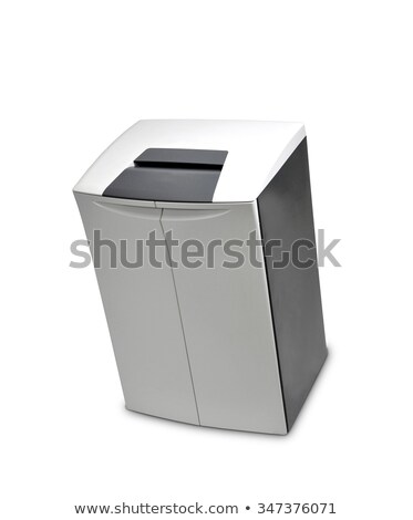 Stockfoto: Office Paper Shredder Filled To Capacity