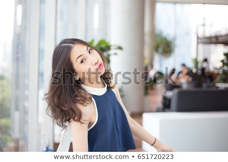 Stock photo: Flippant City Woman