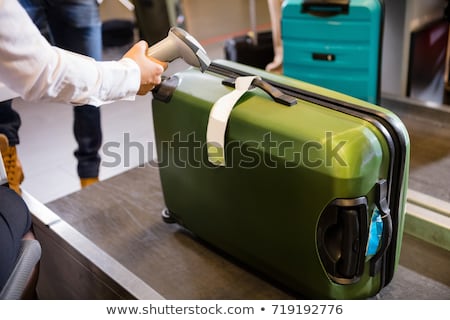 Stock photo: Checked Baggage