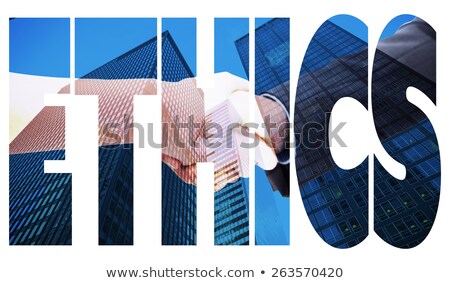 Stockfoto: Ethics Against Skyscraper