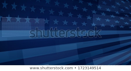 Foto stock: Stars And Stripes