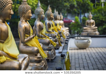 Stock fotó: Buddha Statue Sri Lanka