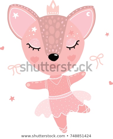 Stock fotó: Girl In A Pink Tutu