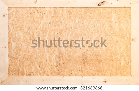 Stock photo: Close Up Of A Recycle Compressed Wood Surface
