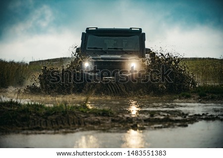 Stock photo: Off Road Vehicle Wheel