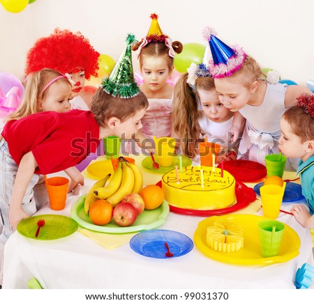 Stock photo: Girl Painting Cake