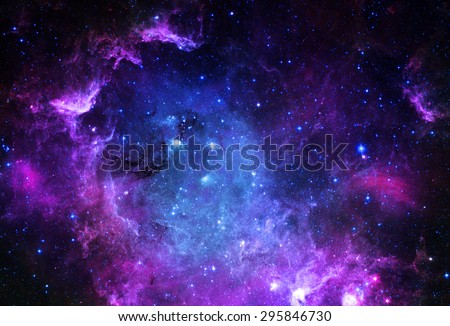 Foto d'archivio: Galaxy And Nebula Space Background Elements Of This Image Furnished By Nasa