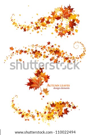 Zdjęcia stock: Bright Orange Autumn Leaves On The Background Of Rusty Metal Wal