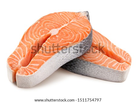 Stok fotoğraf: Salmon Steak