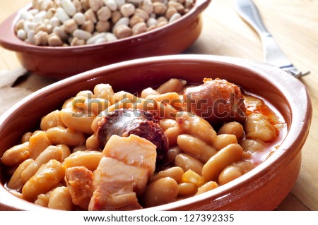 Stock photo: Spanish Bean Stew