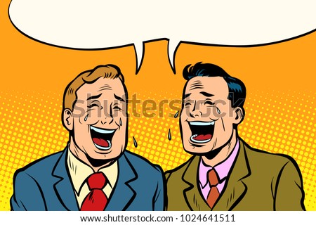Business Cartoon - Boss Man Laughing ストックフォト © rogistok