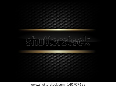 Black Background In Gold Stripes Сток-фото © vlastas