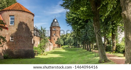 ストックフォト: Mill Tower In The Historic Center Of Kranenburg