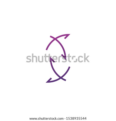 Сток-фото: Arrows Abstract Chaos Motion Stock Vector Illustration Isolated On White Background