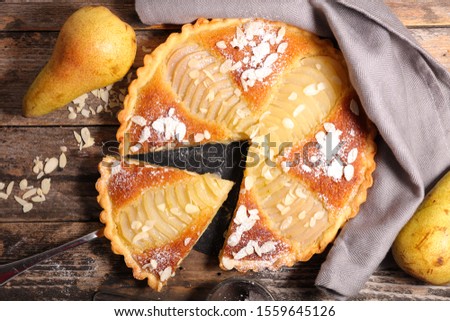 Stock photo: Almond Tart