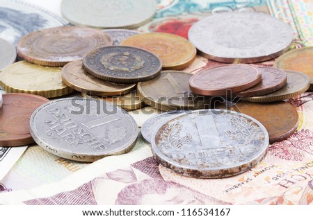 Old European Coins Collection Сток-фото © vadimmmus