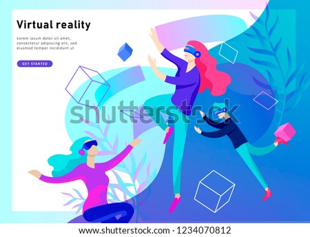 Stock fotó: Interactive Learning Experience Abstract Concept Vector Illustration