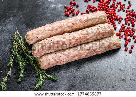 Foto stock: Raw Minced Meat