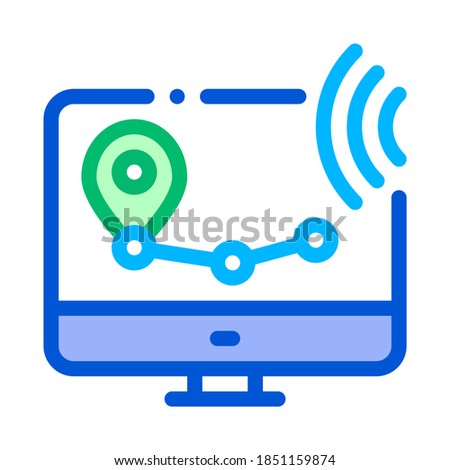 [[stock_photo]]: Wi Fi Wireless Surveillance Voice Control Icon Vector Illustration