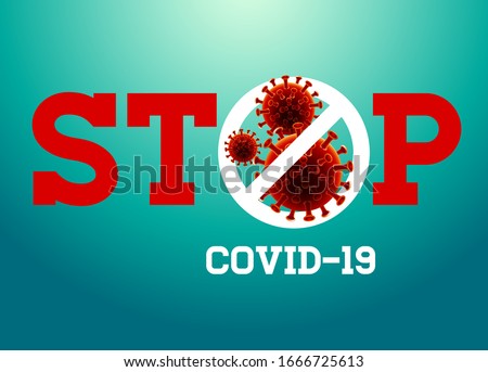 Foto d'archivio: Covid 19 Coronavirus Outbreak Design With Virus Cell In Microscopic View On World Map Background V