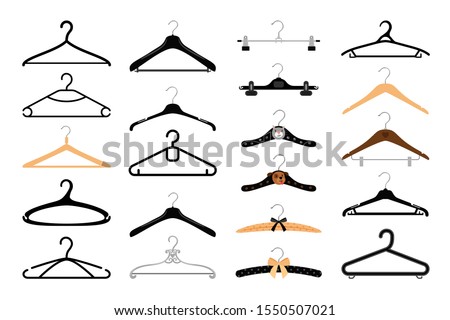 [[stock_photo]]: A Set Of Hangers